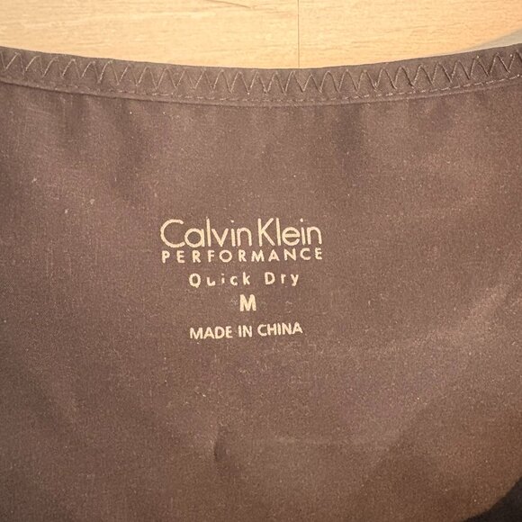 Calvin Klein Performance Women's Quick Dry Polyester Spandex Tank Top M - Picture 2 of 5